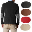 4pcs Oval Leather Elbow/Knee Patches DIY Sewing Decor Clothing Appliques