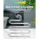 4PCS  Pants Hanger Rack S-type 5 Layers Clothes Belt Hanger Space Saving Sto Gw
