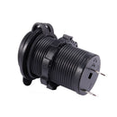 12V/24V Car Boat 2.4A USB Charger Port Socket With Switch