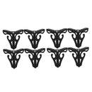 8Pieces Modern Metal Heavy-duty Hollow Out Sofa Cabinet Legs Furniture Legs