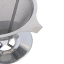 Reusable coffee filter holder stainless steel brew drip coffee funnel metal  JR