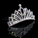 Baby Girl Princess Crown Headband Crystal Headdress Tiara Wedding Headwear A