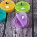 Pill Case Weekly Pills Compartments Organizer Twice A Day For Travel Portable