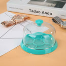 6 Slots Watch Vacuum Dust Sheet Cover with Tray Watch Movement Repair Tools