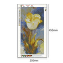 5D DIY Full Drill Diamond Painting Flower Cross Stitch Embroidery Kit (A254