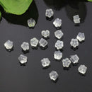 100x Soft Clear*Earring Hook Flower Safety Stopper Earnut Silicone Rubber Bac FT