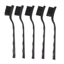 5 Pcs Black Non Slip Handle PCB Rework ESD Anti Static Dust Brush 17cm G4R6