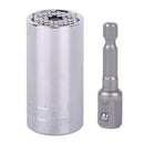 Multi-function 7-19mm Wrench Gator Socket Grip Spanner Power Drill Adapter Tool