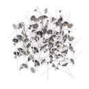 200 Pieces Empty Aluminum Case Tealight Cups Containers + 200 Pieces Cotton CORE