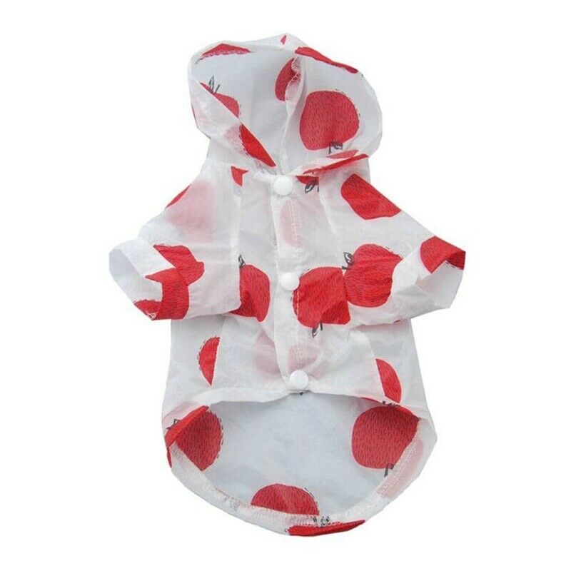 Pet Dog Summer Sunscreen Costumes Jacket Coat Fruits Patterns Breathable Ou