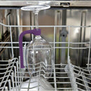 Quality 4Pc Stemware Saver Dishwasher Flexible Silicone Wine Glass Goblet Holder