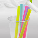 100Pcs Mix Color Large Drinking Straws For Bubble Smoothie Milkshake Set Hot