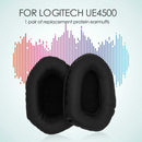 Replacement Ear Pads Cushions for Logitech UE4500 UE3600 UE4000 Headphones