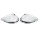 Car Rearview Mirror Cover Chrome Wing Mirror Cover Cap for ford Fiesta MK7