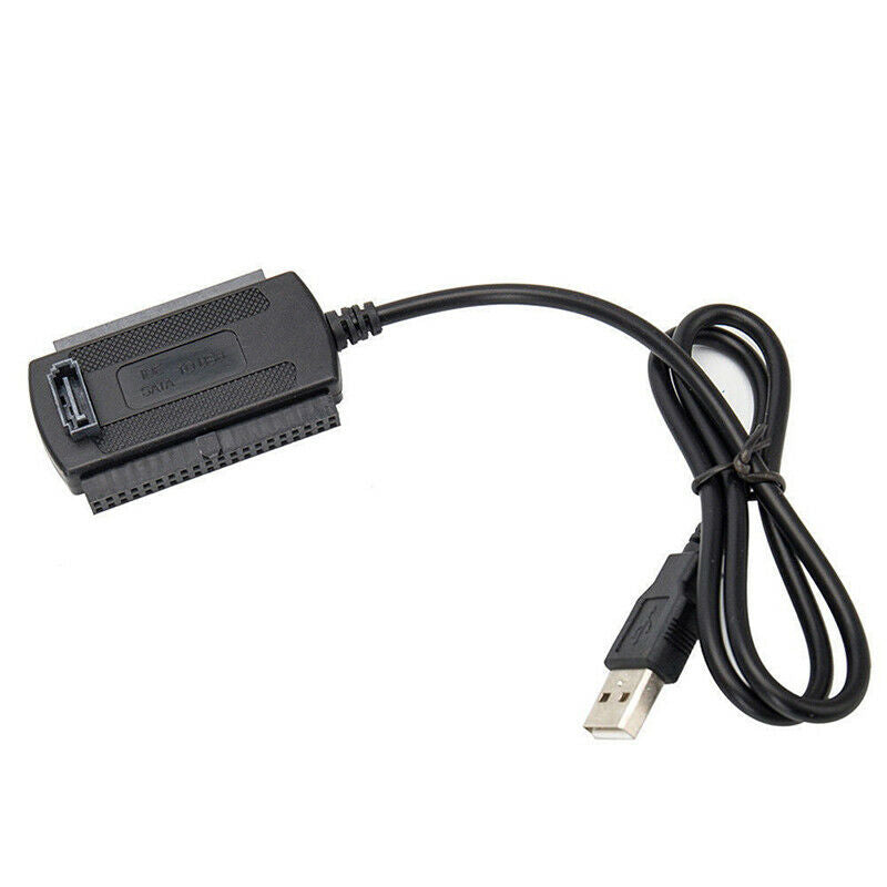 SATA/PATA/IDE Drive to USB 2.0 Adapter Converter Cable for 2.5/3.5 Hard Drive ME