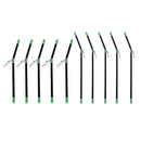 Anti  Booms with Snap, Set of 10 Bent - Sea Coarse Fishing 15cm 20cm