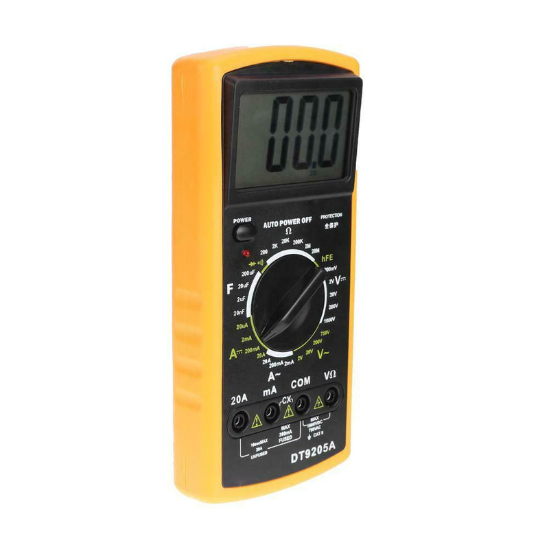 Digital Multimeter Electric Ammeter Voltmeter Resistance Capacitance Tester