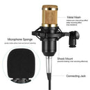 Bm800 Condenser Microphone Studio Sound Recording Broadcasting With Shock M