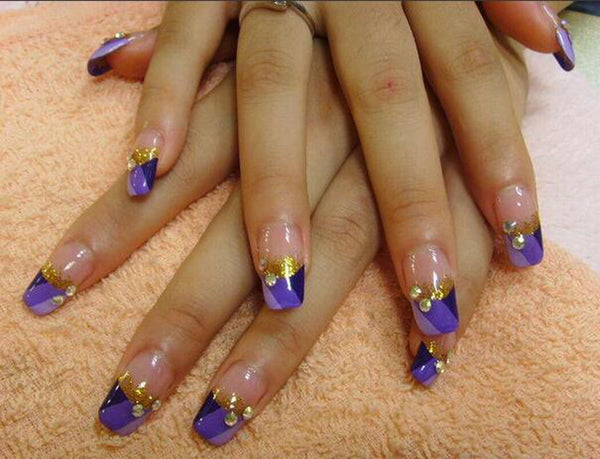 1200pcs Nail Art Tips Decoration Glitters Rhinestones Slice Wheel Mixed Manicure