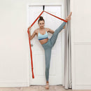 Door Sports Yoga Ballet Band Dance Exercise Soft Leg Stretcher Belt (Red) A