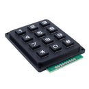 4 X 3 Matrix Keyboard Keypad Module with 12 Keys 43 Plastic Keys Switch