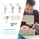 6pcs Household Presser Foot for Embroidery Stitch Darning Sewing Machine