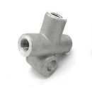 1 Piece 3-Way Forged Valve Aluminum 9mm/0.35inch Tempering Mixing Valve ghf