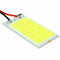 5 Packs White COB Led Panel Dome Light Interior Lamp 12V + T10 Festoon Adapters