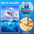 1000pcs DIY Soaring Dolphins Puzzle Educational Learning Assembling Toys