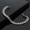 Cool Titanium Steel Men's Bracelet Bike Link Chain Wristband Bangle Jewelry