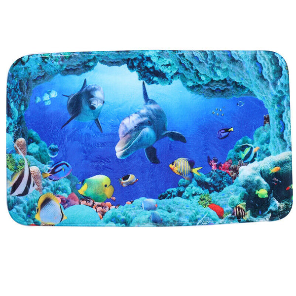 3 pcs Bathroom Set Bath Rug Bath Mat Cover Toilet mat BX