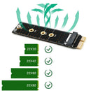 Pcie To M2 Adapter Nvme Ssd M2 Pcie X1 Raiser Pci-E Pci Express M Key ConnecP1Z3