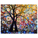 Magic Frameless DIY Hand-Painted Digital Painting Glare Tree Paint By Numbe P3F7