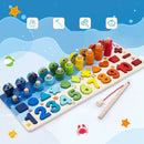 Wooden Shape Sorter Stacker Montessori Wooden Stacking & Sorting Game Toys