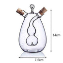 Creative Kitchen Glass Oil Bottle Multi purpose Vinegar Cruet_Container
