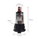 Car 10A Cigarette Lighter Female Socket Power Plug with Waterproof Cover SN9F
