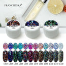 Francheska Professional Diamond Glitter Uv Nail Gel Polish Soak Off Long-La