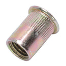 300Pcs/Set Chrome-Plated Vertical Rivet Nut Nut Configuration M3/4/5/6/8/10