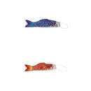 2 Pieses Japanese Windsocks Set - Fish Hanging Decoration for Home Garden Indoor