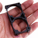 10pcs/lot 32650 2x Battery Holder Bracket Cell Safety Anti Vibration Plasti