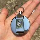 1 Heavy Duty Retractable Reel Badge ID Holder Belf Clip Nurse Name Card W5U Q3Z5