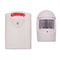 2xWireless Driveway Alarm PIR Motion Sensor Driveway Security Intruder Alert Kit