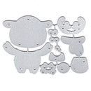 Christmas deer Metal Cutting Dies Stencil Scrapbooking Album Card Craft  OZ