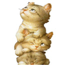 3 Kittens DIY Diamond Painting Cross Stitch Needlework Crafts Decoration