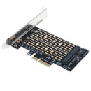 M-Key M.2 NVMe SSD To PCI-E 3.0 X4 PCI- Adapter Converter