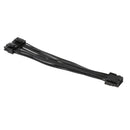 18AWG 20cm CPU Power Line CPU 8-Pin to Dual CPU 8P (4+4) Pin Y Splitter Cable