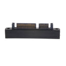 SATA 7+15 Pin 22 Pin Male to 22 Pin Female Right Angle Convertor Adapter bkT NTO