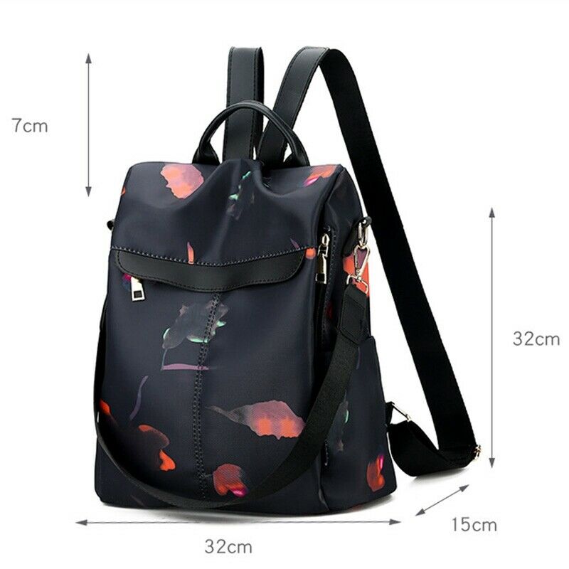 New Backpack Women Oxford Multifunction Backpack Casual Anti Theft Backpack G5G9