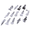 14Pcs/pack European lady stickers scrapbook DIY diary albums notebook decor