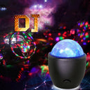 2018 RGB Crystal Ball LED Stage Light Bulbs Disco Party Bulb Lamp Portble